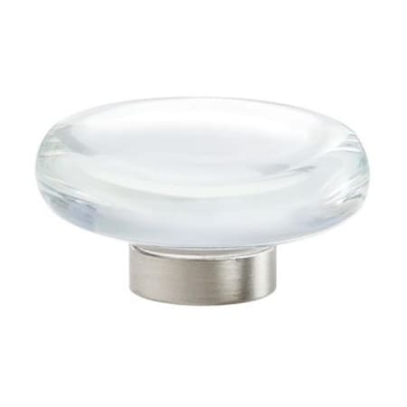 1.75 In. Knob Glacio - Satin Nickel